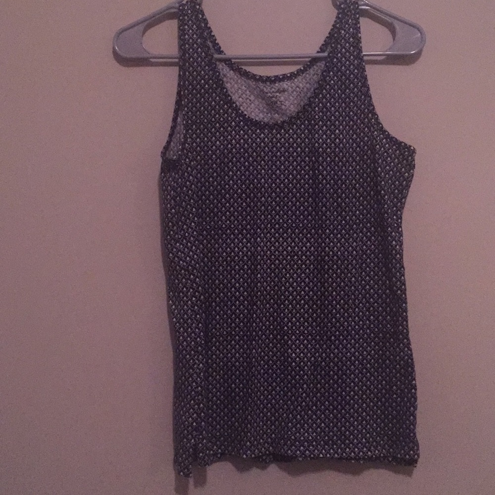LOFT Cotton Patterned Tank